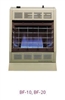 BF-10 10,000 BTU Blue-Flame (Vent-Free) Room Heater by Empire Heating Systems