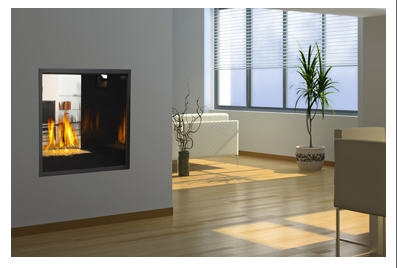 Napoleon High Definition 81 See Thru Direct Vent Gas Fireplace - HD81NT-1