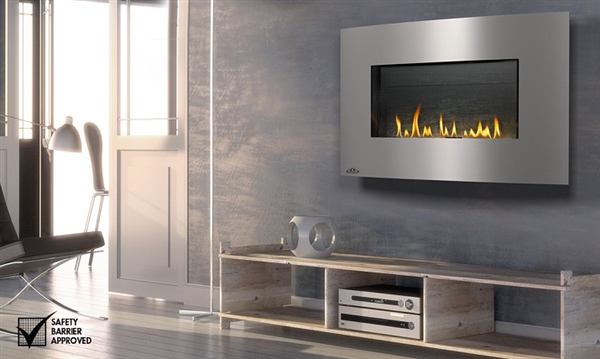Whd31 Direct Vent Gas Fireplace By Napoleon, Direct Vent Fireplace Wall Mount