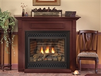 DVD32FP30 - 32" Tahoe Deluxe (Direct-Vent) Fireplace by White Mountain