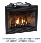 DVD42FP30 - 42" Tahoe Premium (Direct Vent) Fireplace by White Mountain