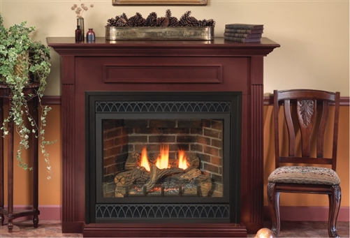 Tahoe Deluxe 36 Direct-Vent Fireplace (DVD36FP) 36" Direct Vent Fireplace