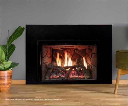 Rushmore 35 Direct-Vent Fireplace Insert (DVCT35) by White Mountain